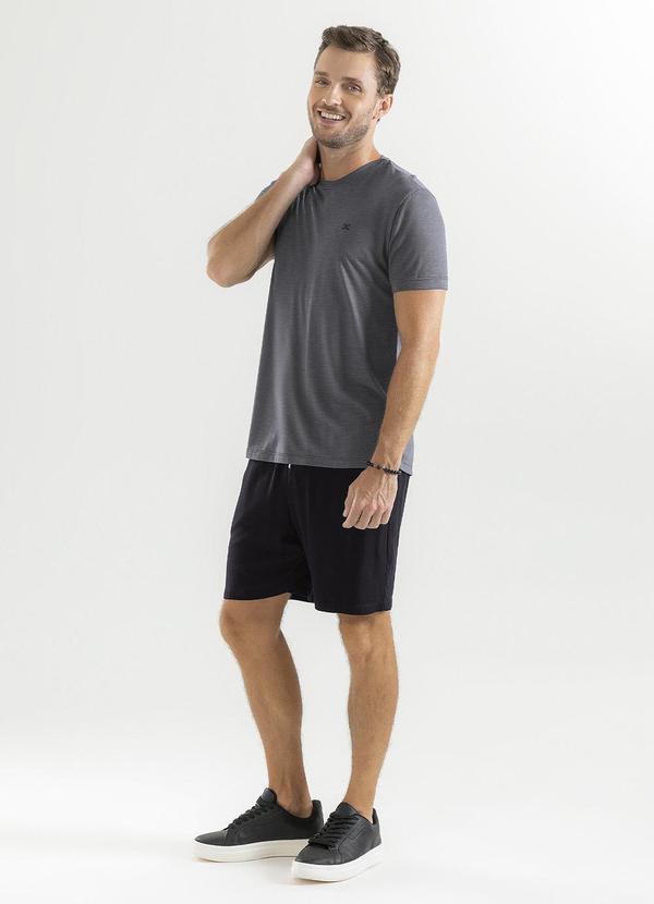 Exco - Camiseta em Malha Cinza Escuro 3