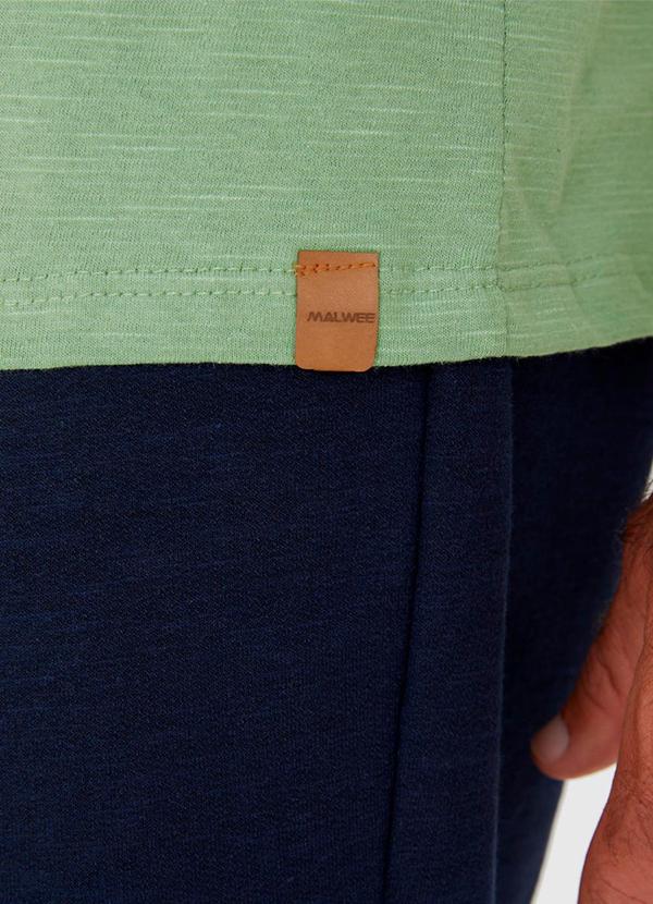 Malwee - Camiseta em Malha Diferenciada Verde 5