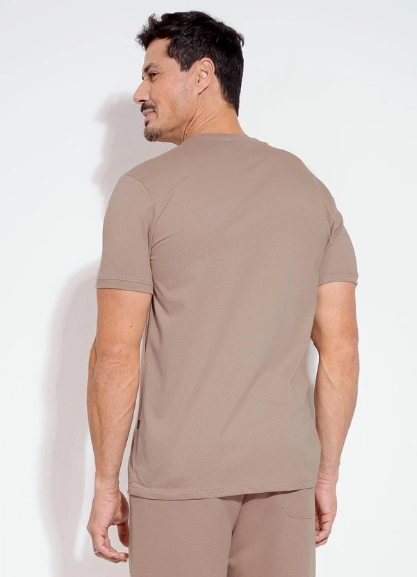Exco - Camiseta em Malha Marrom 2