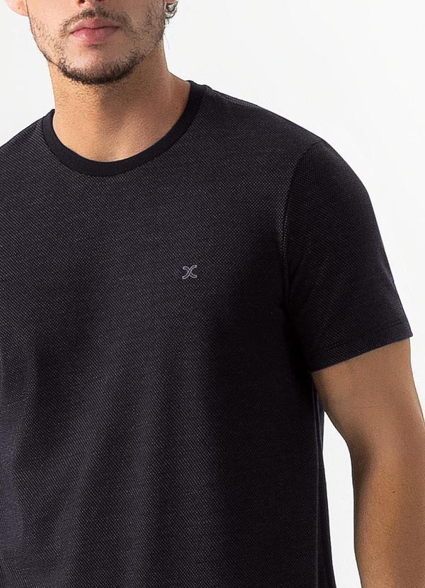 Exco - Camiseta em Malha Preto 3