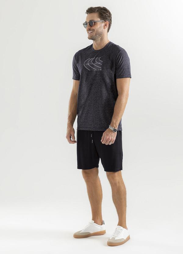 Exco - Camiseta em Malha Preto 3