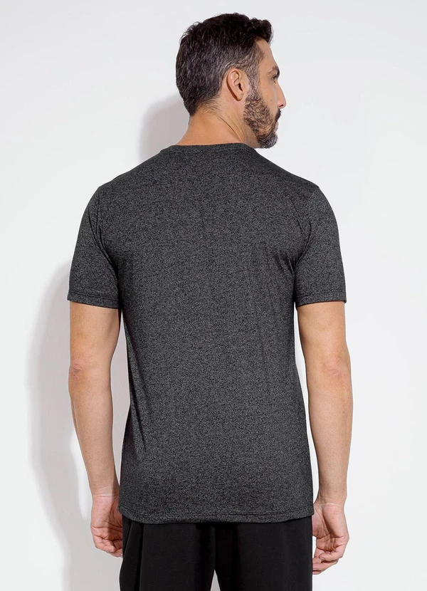 Exco - Camiseta em Malha Preto 2