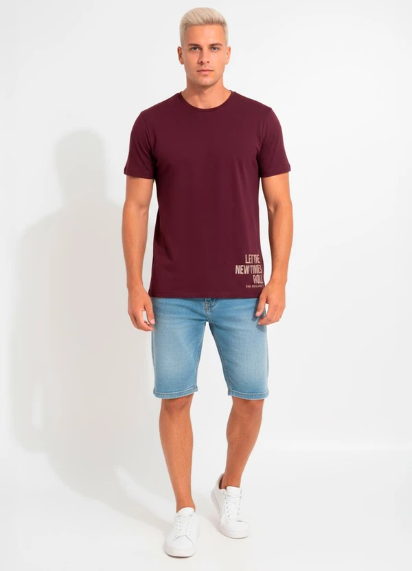 Multimarcas - Camiseta em Malha Roxo 3