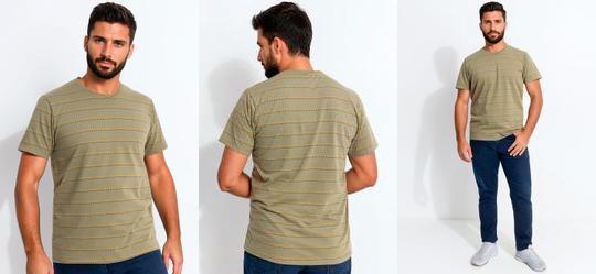 Camiseta em Malha Verde