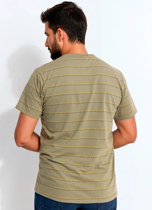 Multimarcas - Camiseta em Malha Verde - MULTIMARCAS