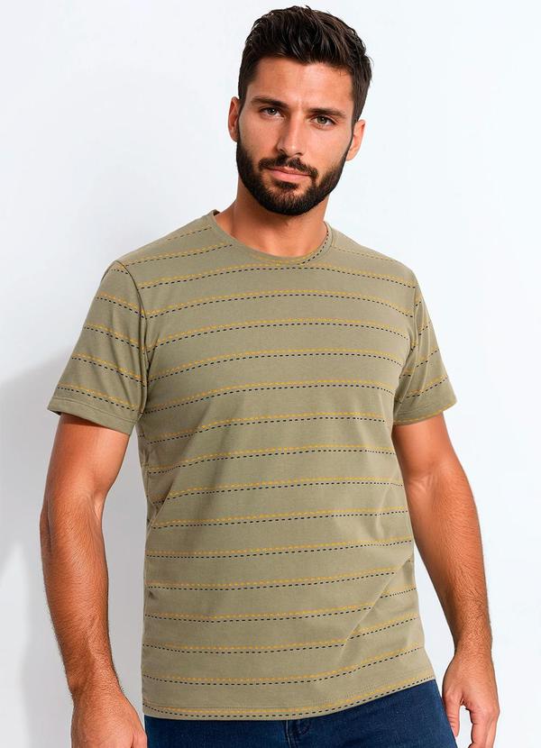 Camiseta em Malha (Verde)