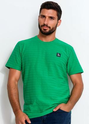 Camiseta em Malha (Verde)