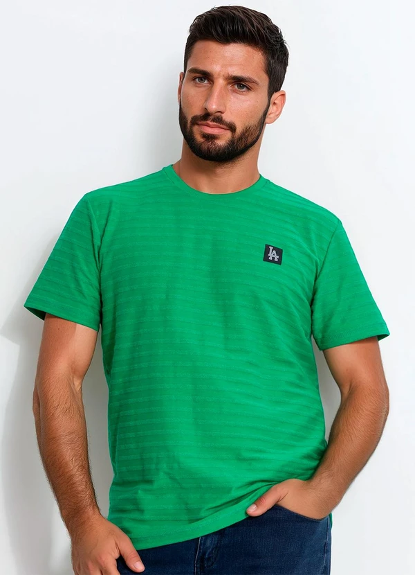 Multimarcas - Camiseta em Malha Verde