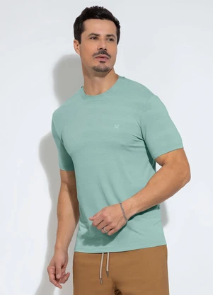 Exco - Camiseta em Malha Verde - EXCO
