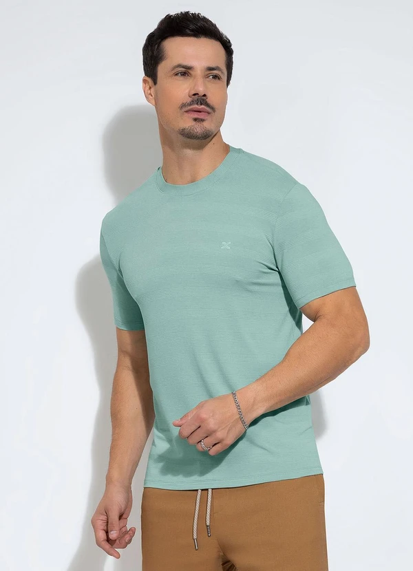 Exco - Camiseta em Malha Verde