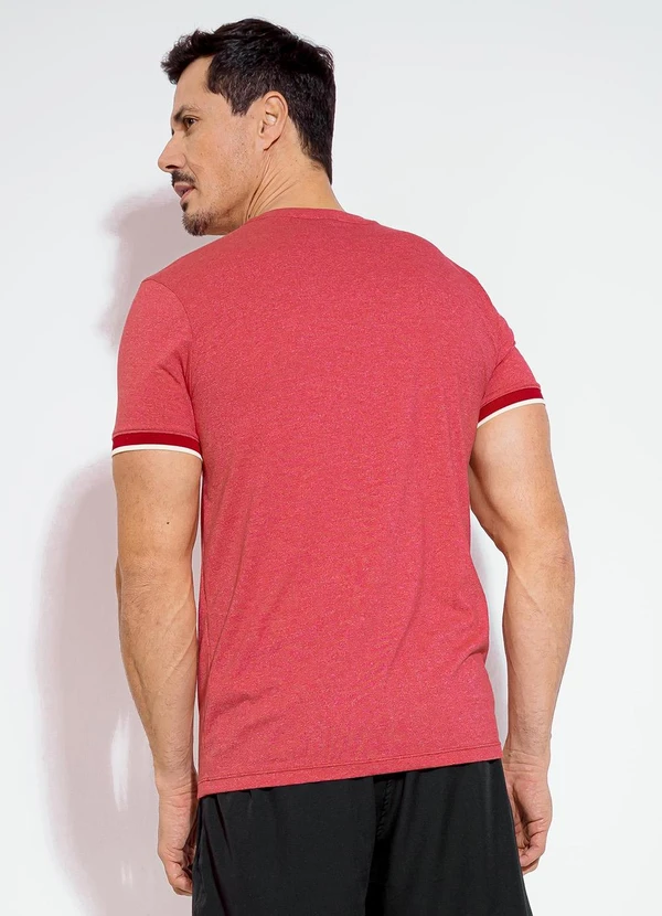 Exco - Camiseta em Malha Vermelho 2