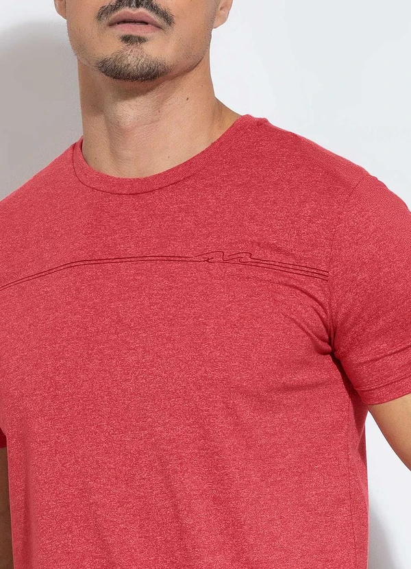 Exco - Camiseta em Malha Vermelho 3