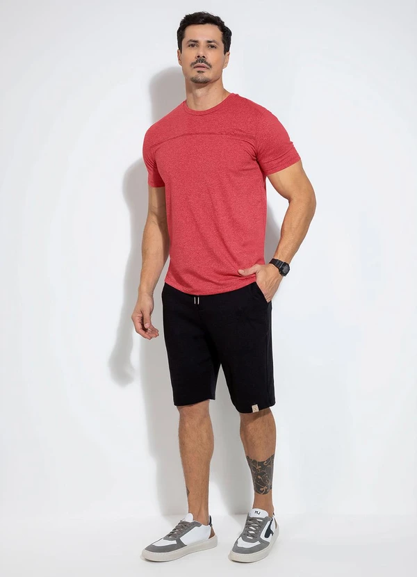 Exco - Camiseta em Malha Vermelho 4