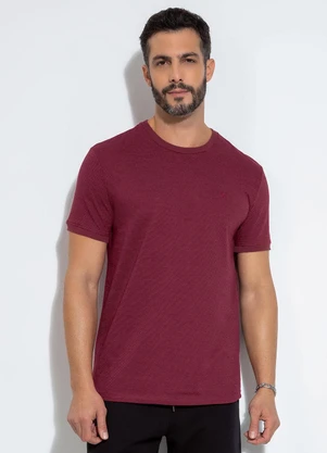 Exco - Camiseta em Malha Vermelho - EXCO