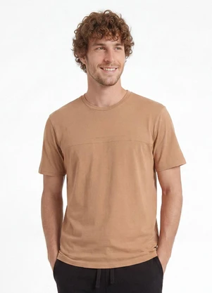 The Philippines - Camiseta em Meia Malha Bege - THE PHILIPPINES