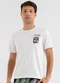 The Philippines - Camiseta em Meia Malha Branco - variação: Branco