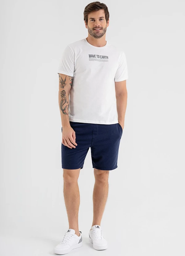 The Philippines - Camiseta em Meia Malha Branco 3