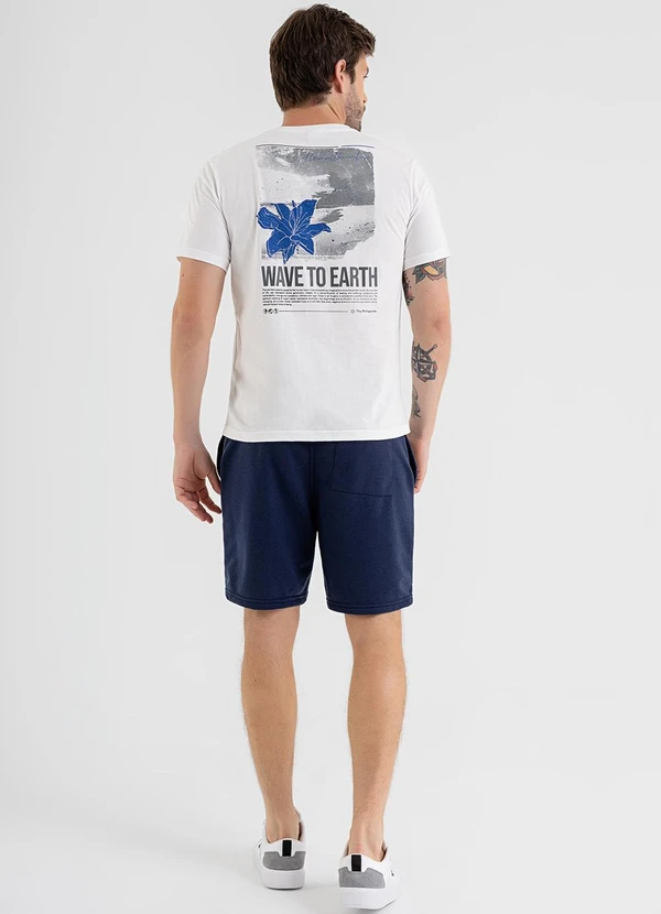 The Philippines - Camiseta em Meia Malha Branco 4