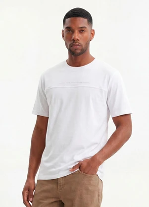 The Philippines - Camiseta em Meia Malha Branco - THE PHILIPPINES