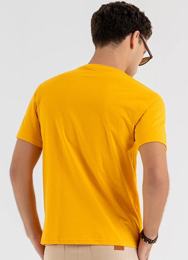 The Philippines - Camiseta em Meia Malha Laranja 2