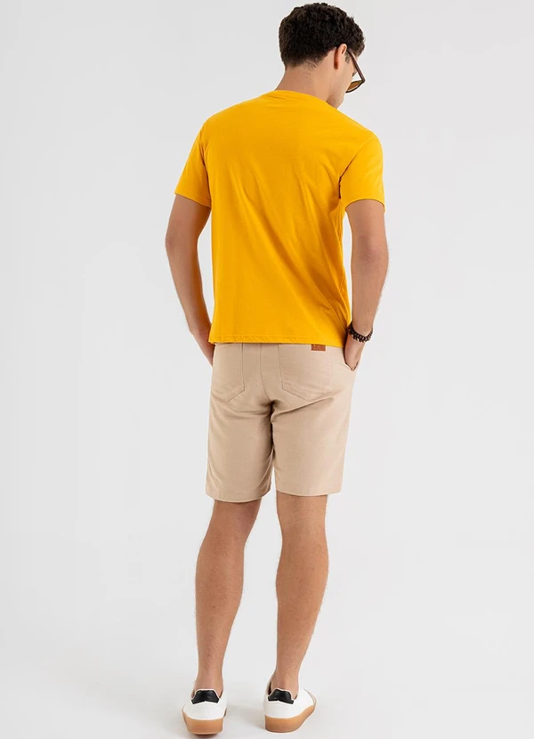 The Philippines - Camiseta em Meia Malha Laranja 4