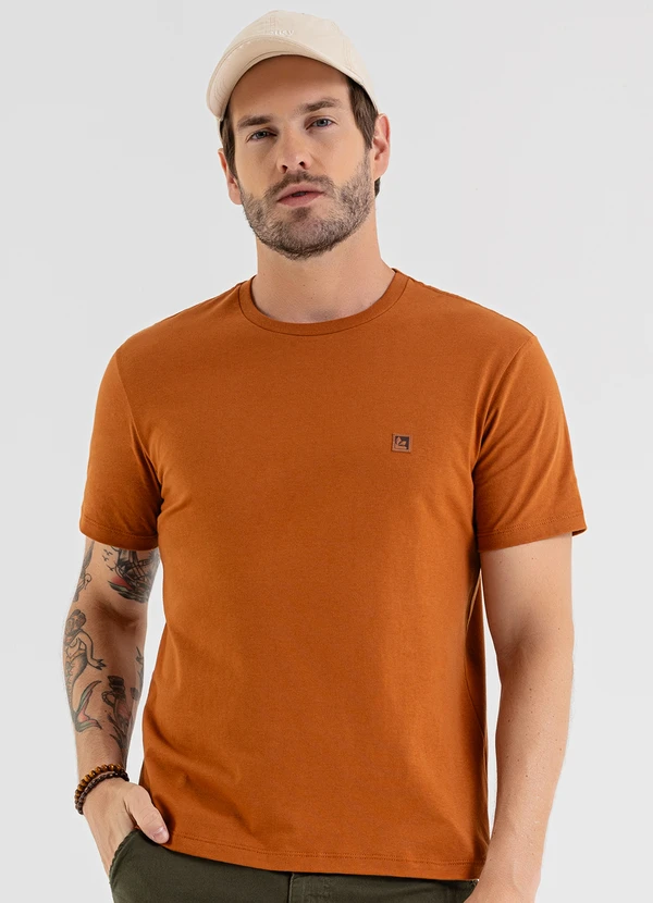 The Philippines - Camiseta em Meia Malha Marrom