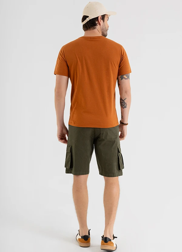 The Philippines - Camiseta em Meia Malha Marrom 4