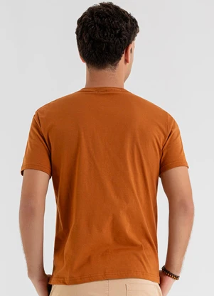 The Philippines - Camiseta em Meia Malha Marrom - THE PHILIPPINES