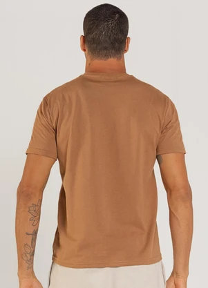 The Philippines - Camiseta em Meia Malha Marrom - THE PHILIPPINES