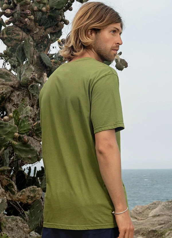 The Philippines - Camiseta em Meia Malha Verde 2