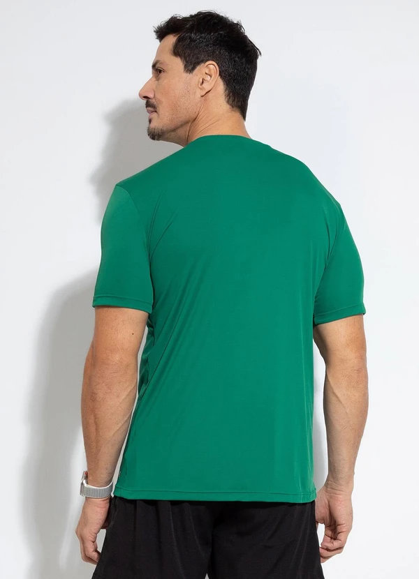 Exco - Camiseta em Tecido Tecnológico Verde 2
