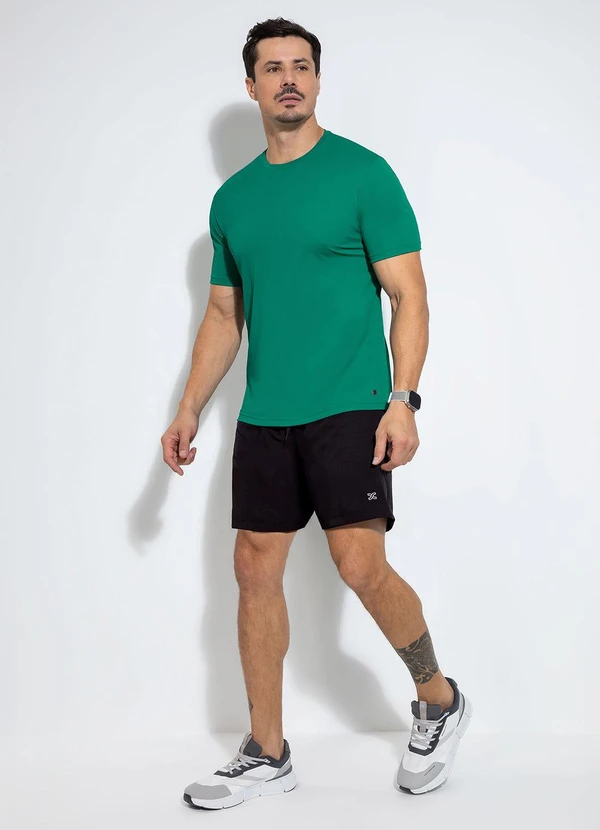 Exco - Camiseta em Tecido Tecnológico Verde 3
