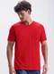 Essendi - Camiseta Essencial com Decote V Vermelho - variação: Vermelho