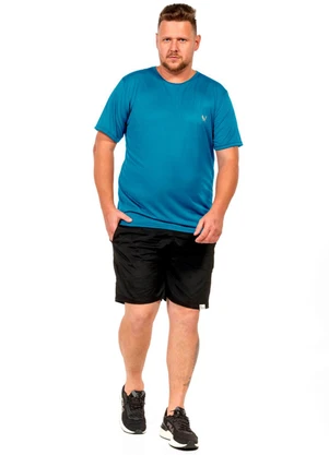 Decoy - Camiseta Estampa Masculina Azul - DECOY