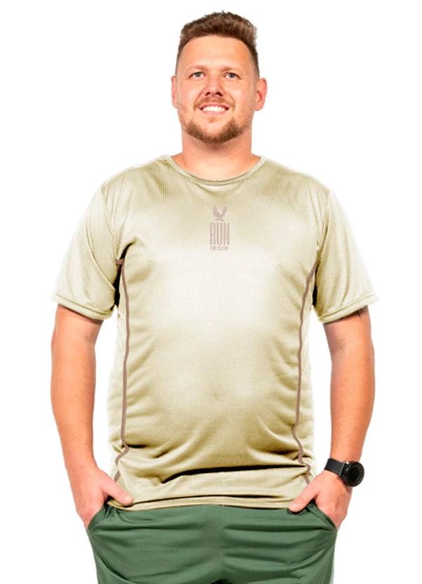 Decoy - Camiseta Estampa Masculina Bege
