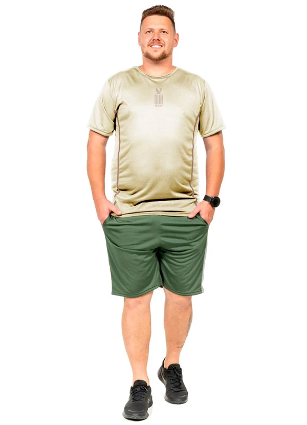 Decoy - Camiseta Estampa Masculina Bege 2
