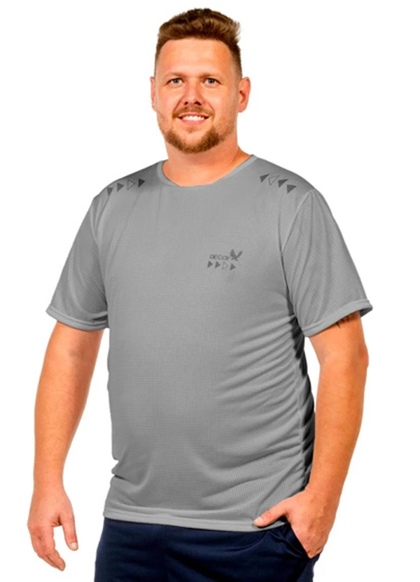 Decoy - Camiseta Estampa Masculina Cinza