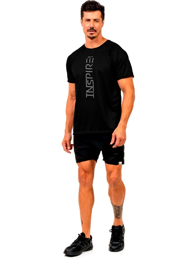 Decoy - Camiseta Estampa Masculina Preto 2