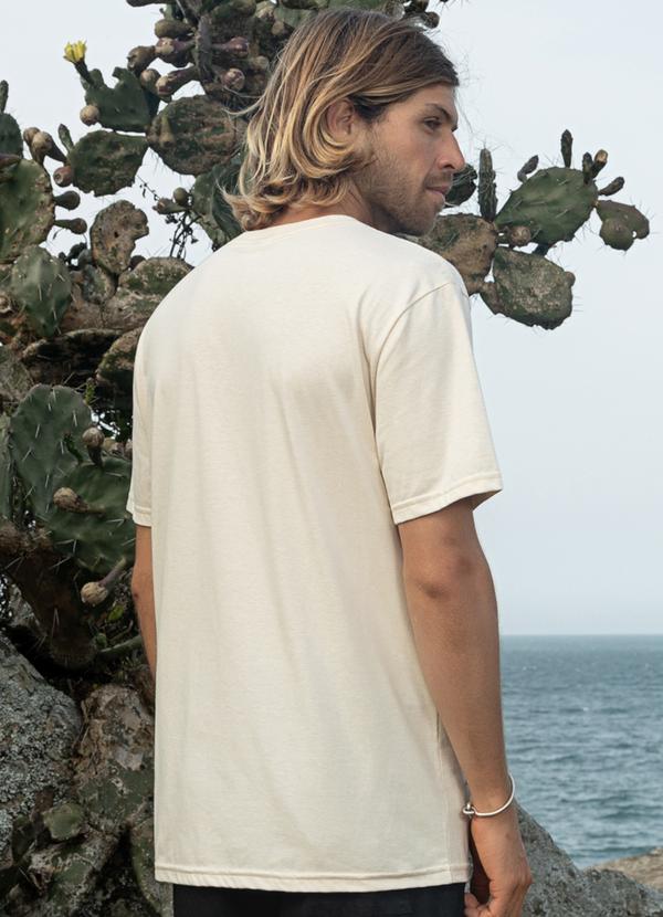 The Philippines - Camiseta Estampada Masculina Bege 2