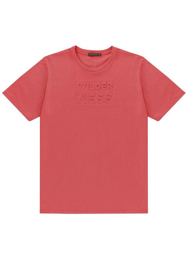 Diametro - Camiseta Estampada Masculina Laranja 5