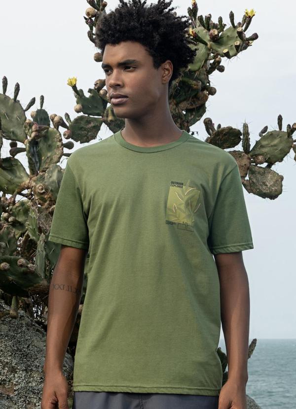The Philippines - Camiseta Estampada Masculina Verde