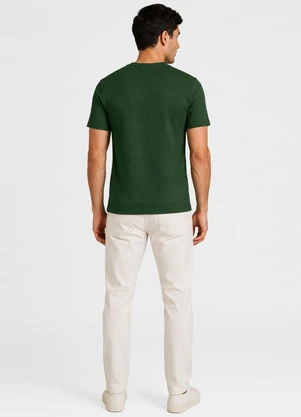 Select - Camiseta Feminina Básica em Algodão Verde - SELECT