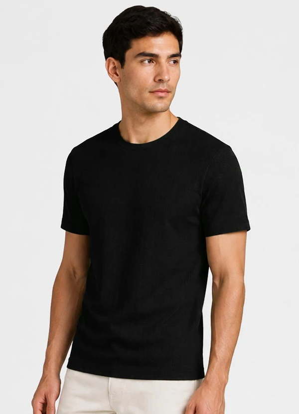 Select - Camiseta Feminina Básica em Algodão Verde