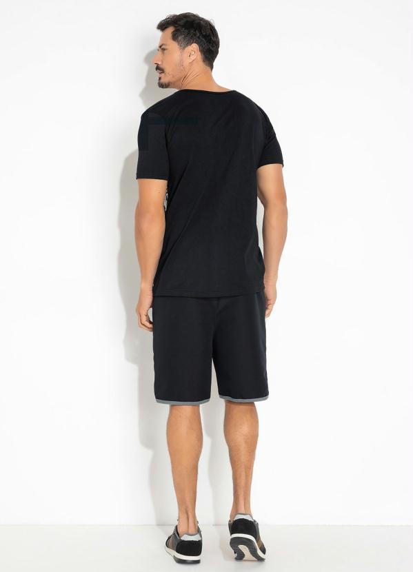 Moda Pop - Camiseta Folhagem com Estampa e Bolso 4