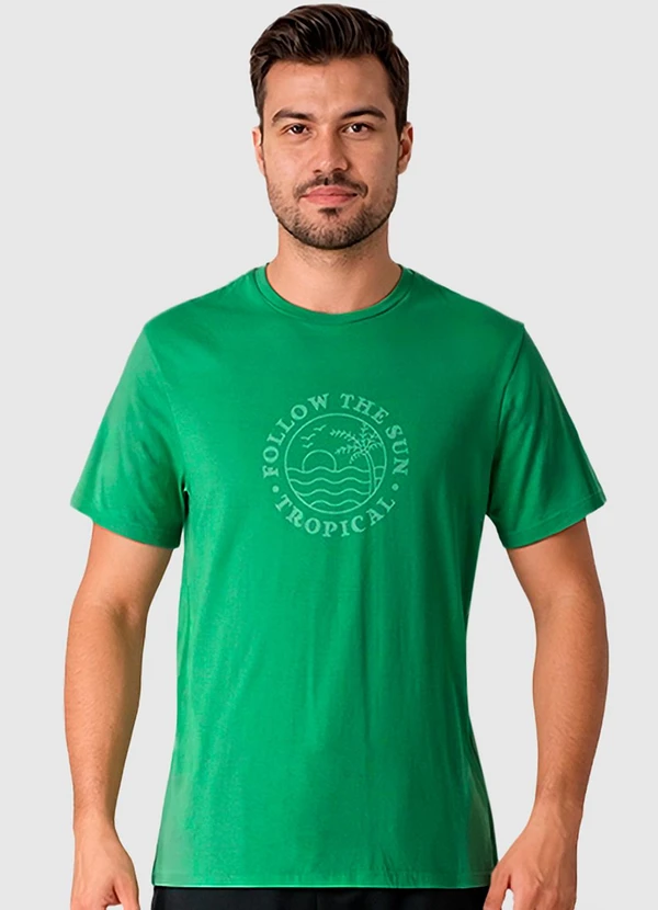 Malwee - Camiseta Follow The Sun Verde Claro