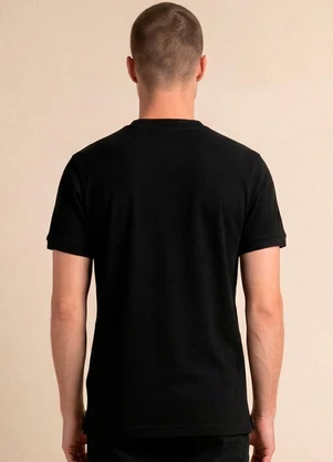 Aurus - Camiseta Henley Preto - AURUS