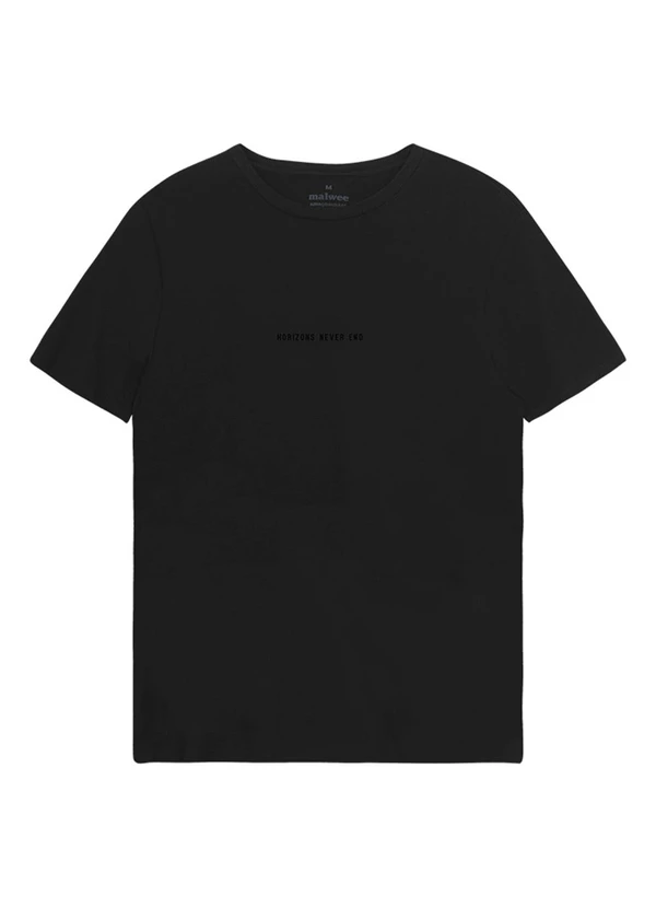 Malwee - Camiseta Horizons Never End Preto