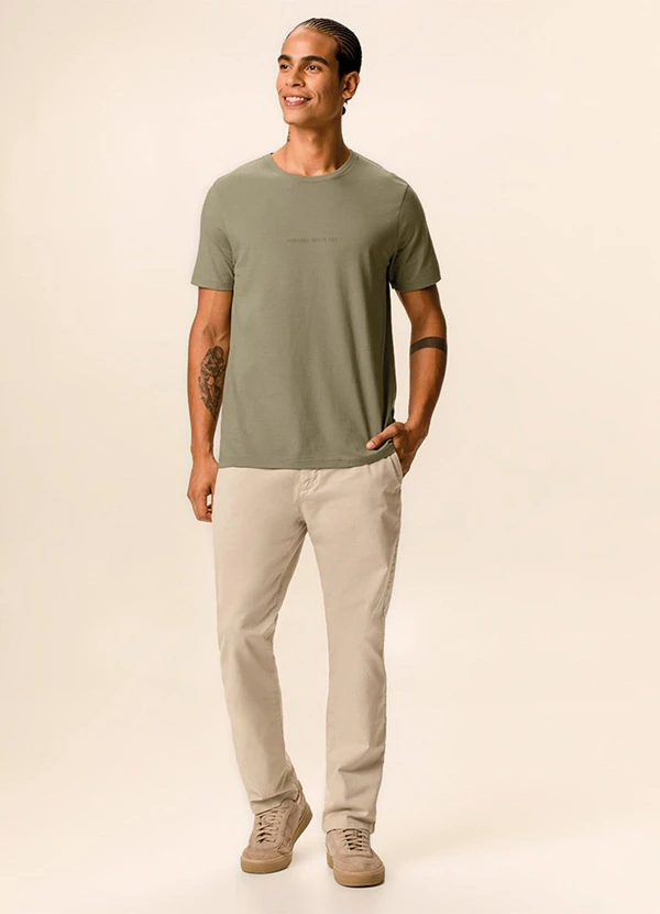 Malwee - Camiseta Horizons Never End Verde Musgo