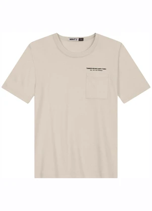 Minty - Camiseta Juvenil Masculino em Malhão Fruit Bege - MINTY