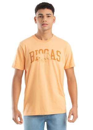 Biogás - Camiseta Lavanderia M/C Meia Malha Por do Sol - BIOGÁS